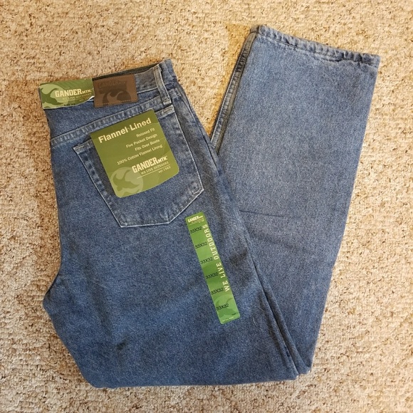 gander mountain flannel lined jeans